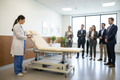 Demonstration of exam table, up to 20 minutes on video call or in person.