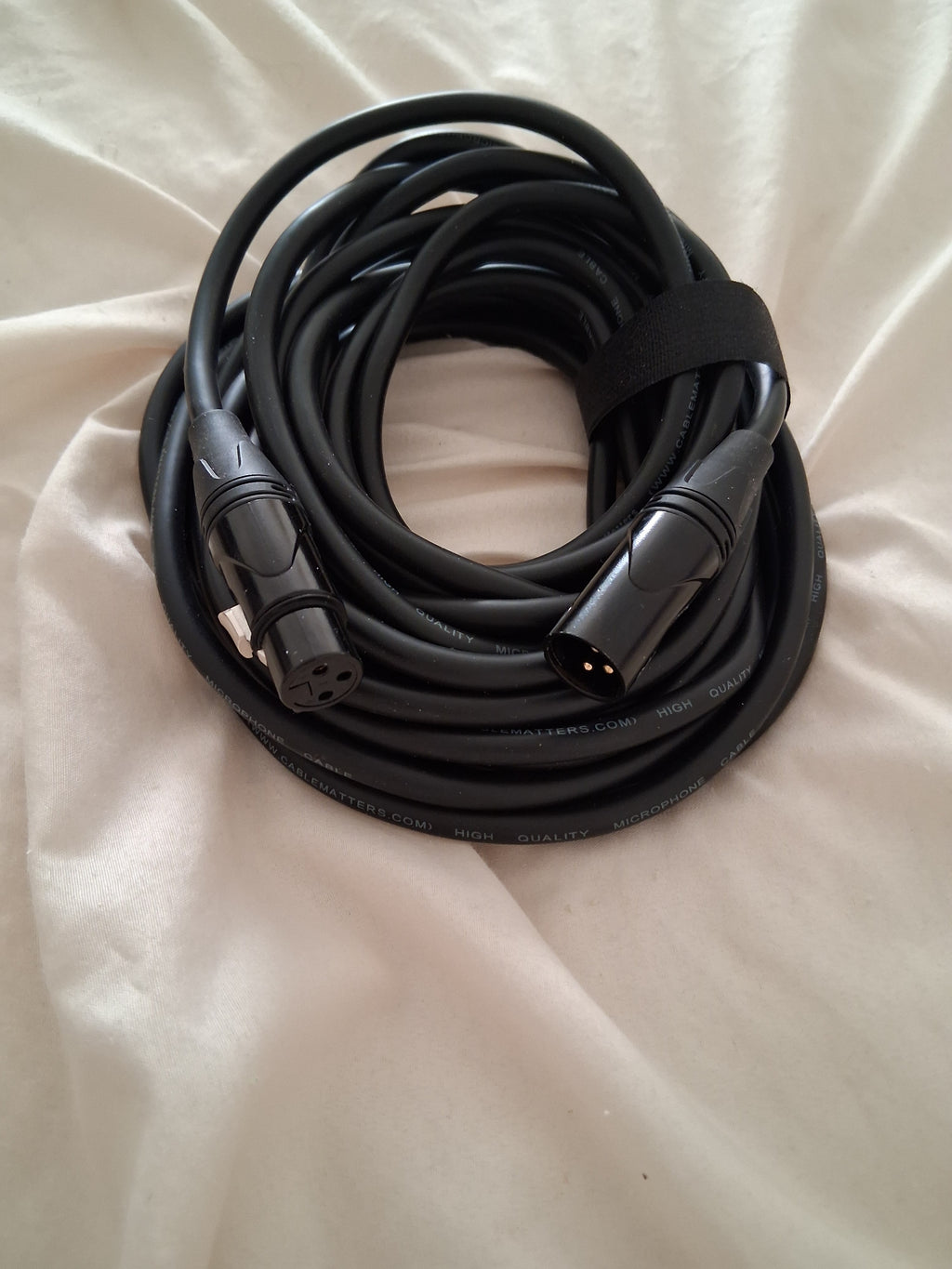 High quality XLR 20 feet Male to Female Audio Cable, Lightly used.