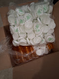 Medication bottles with children resistant caps. Price is for one bottle with one cap. New.