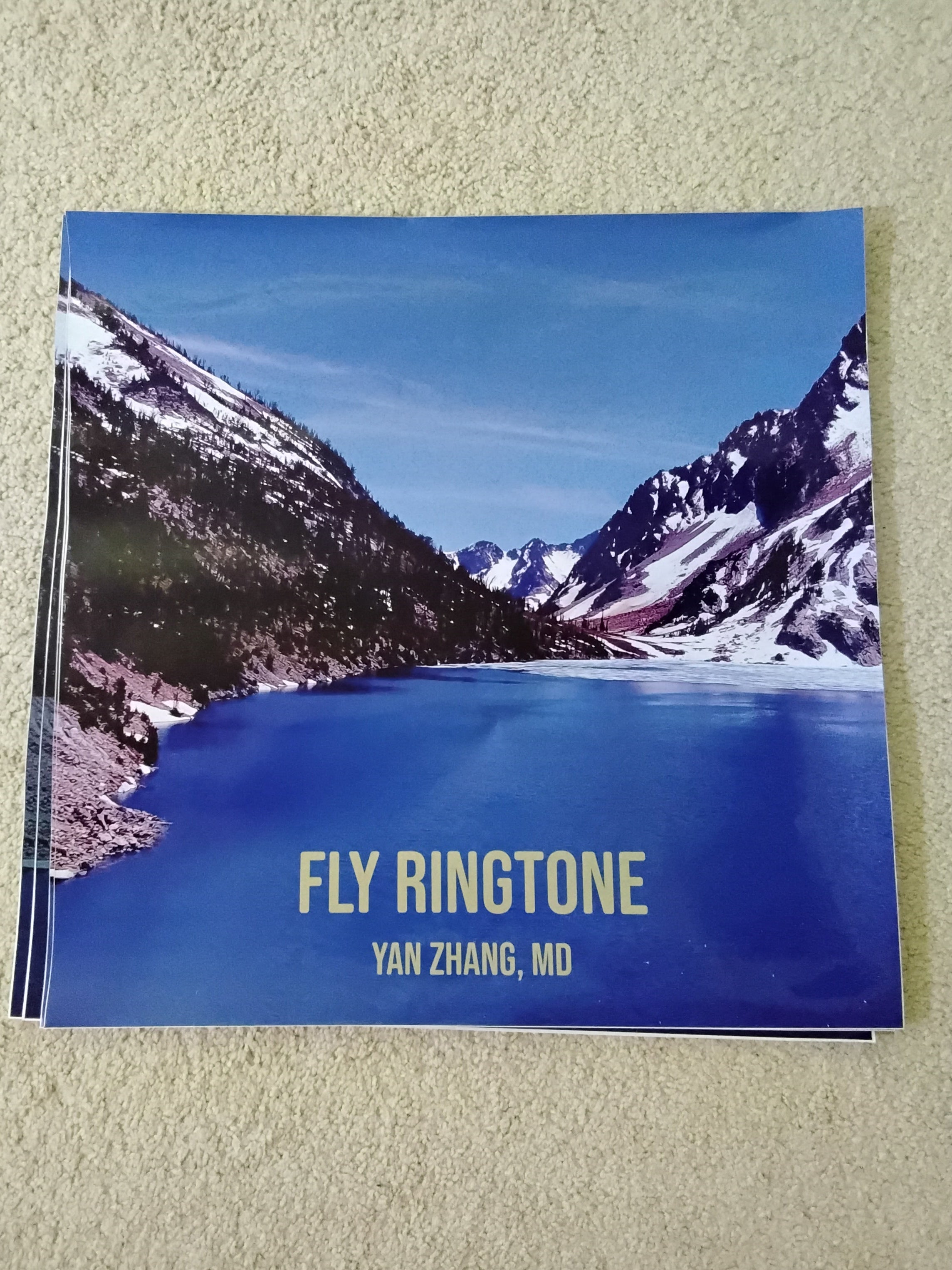 18 inch by 18 inch clear car sticker for fly ringtone, new