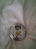 3 inch Lock with two keys. Lightly Used. Strong.