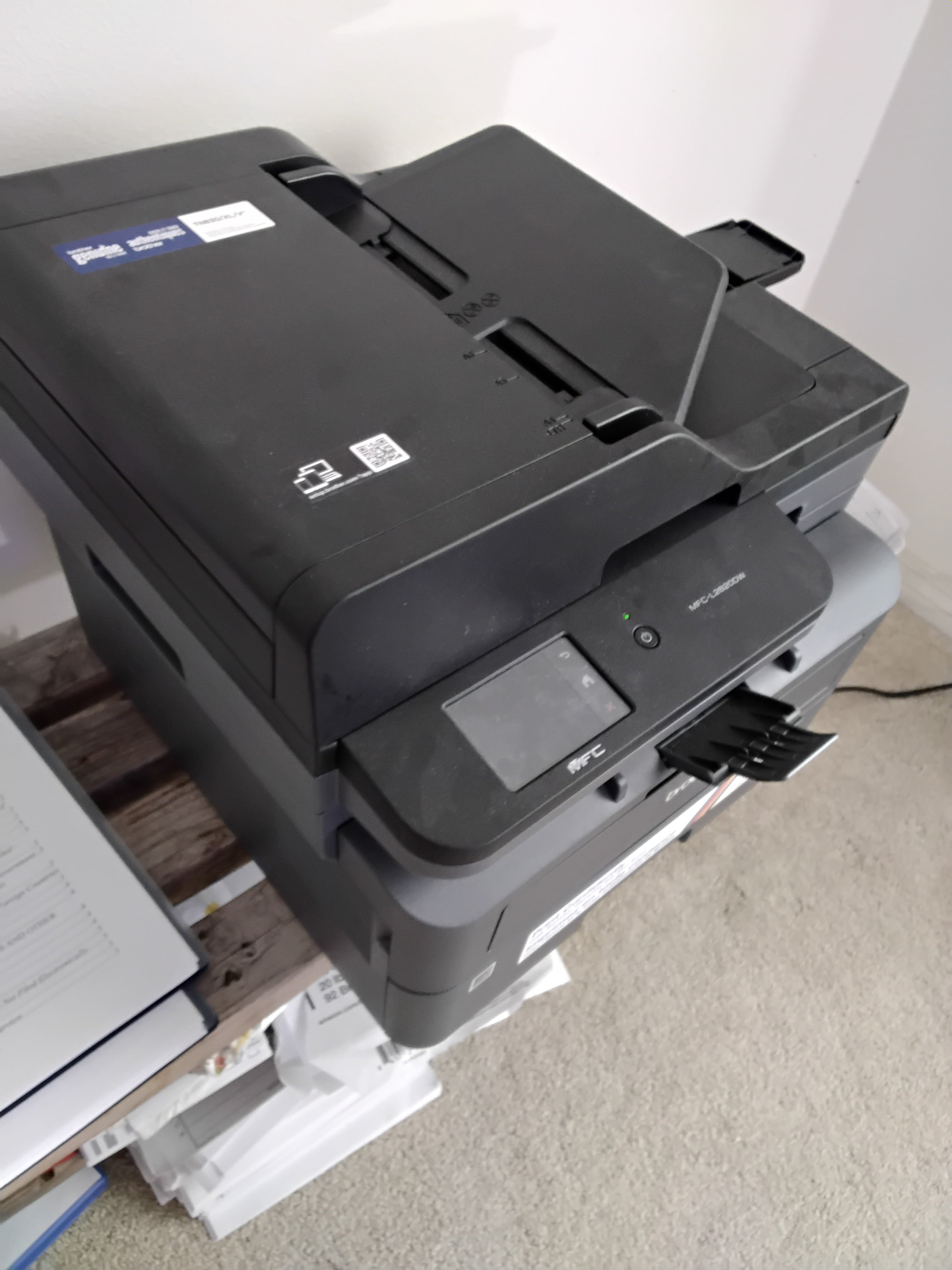BROTHER WIRELESS MFC-2820DW laser all in one printer review.